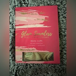 Glam seamless clip in extensions. Blonde. 20 inch.